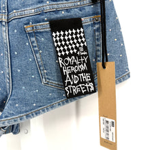 Ksubi Rhinestone Denim Shorts