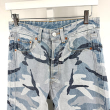 Vetements Blue Camo Denim