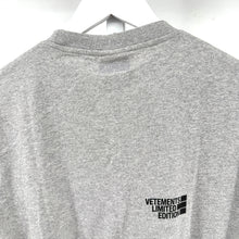 Vetements Limited Edition Logo Tshirt