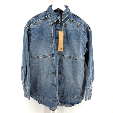Ksubi Panel Denim Shirt