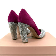 Miu Miu Glitter Pump Heel