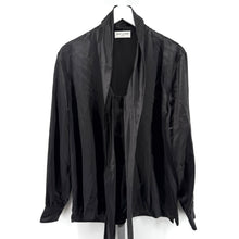 Saint Laurent Ribbon Collar Shirt