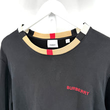 Burberry London Collared Crewneck Sweatshirt