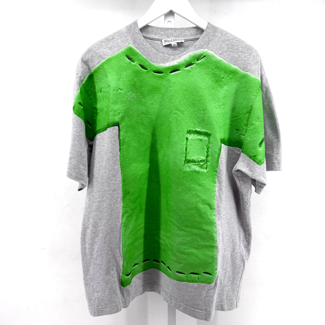 J.W. Anderson Clay Trompe L’oeil Print Tshirt