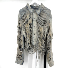 Rick Owens DRKSHDW Distressed Workers Jacket