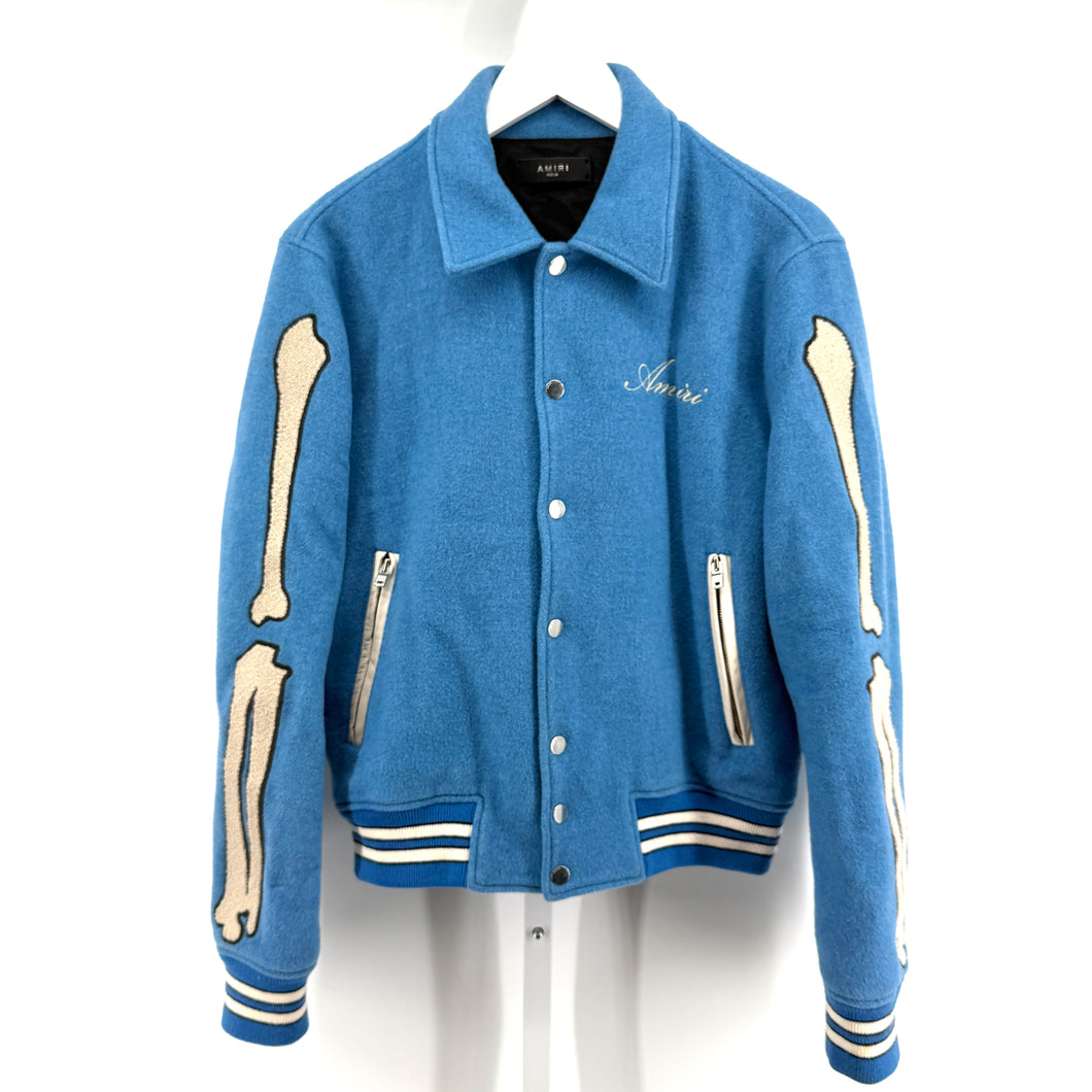 Amiri Bone Varsity Jacket