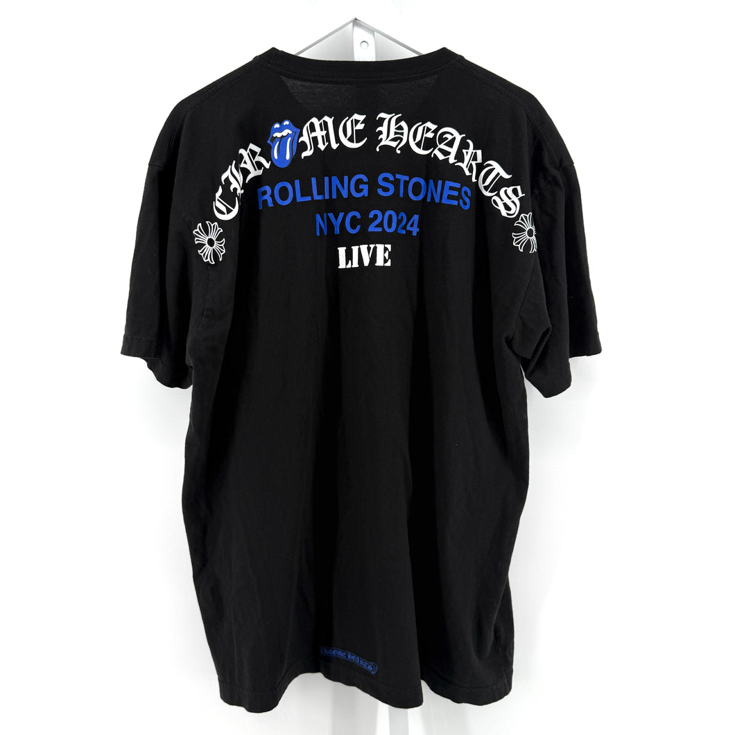 Chrome Hearts x Rolling Stones NYC 2024 Tshirt