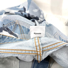 Vetements Blue Camo Denim