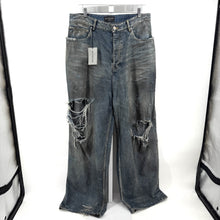 Balenciaga Distressed Mud Jeans