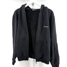 Balenciaga Zip Up Logo Hoodie