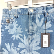 Heaven by Marc Jacobs Floral Denim Skirt