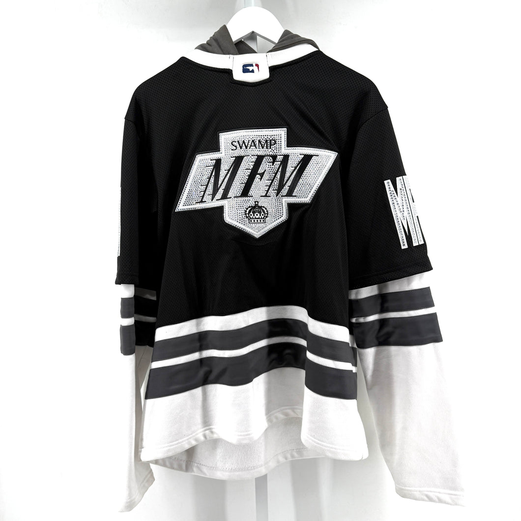 Murd333r.FM Rhinestone Hockey Jersey