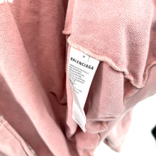 Balenciaga Flip Logo Zip Up Hoodie