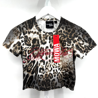Mowalola x ksubi Cheetah Baby Tshirt