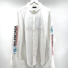 Balenciaga Surf Logo Button Shirt