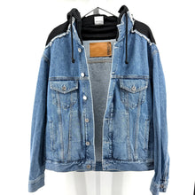 Vetements Hooded Denim Jacket