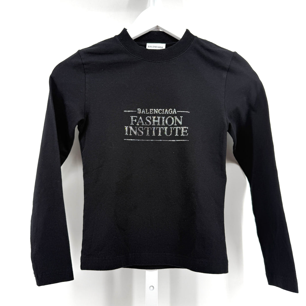 Balenciaga Fashion Institute Long Sleeve Tshirt