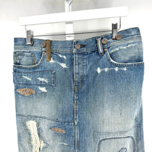 Ralph Lauren Rugby Denim Patch Skirt