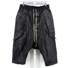 Rick Owens FW16 Mastodon Waxed Shorts