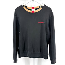 Burberry London Collared Crewneck Sweatshirt