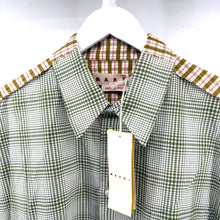 Marni Two-Tone Plaid Shirt