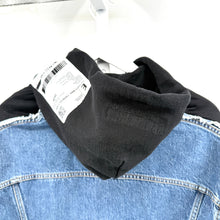 Vetements Hooded Denim Jacket