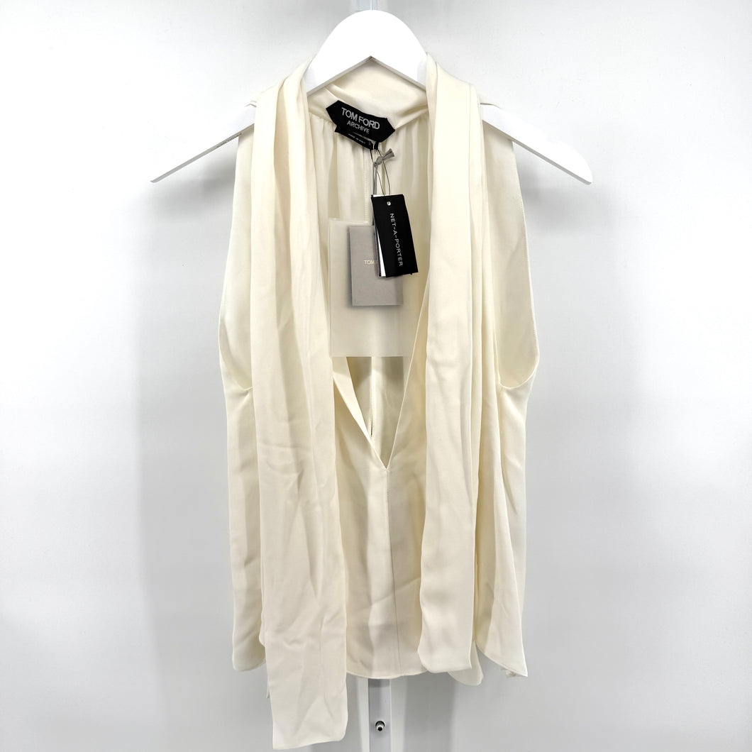 Tom Ford Archive Drape Blouse