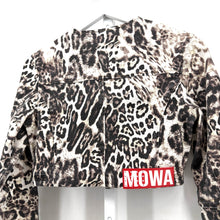 Mowalola x Ksubi Cropped Cheetah Jacket