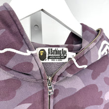 Bape Camo Ape Head Zip Up Hoodie