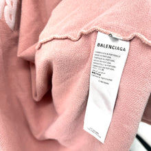 Balenciaga Flip Logo Zip Up Hoodie