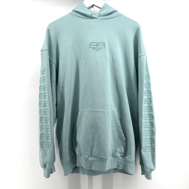 Balenciaga BB Sleeve Logo Hoodie