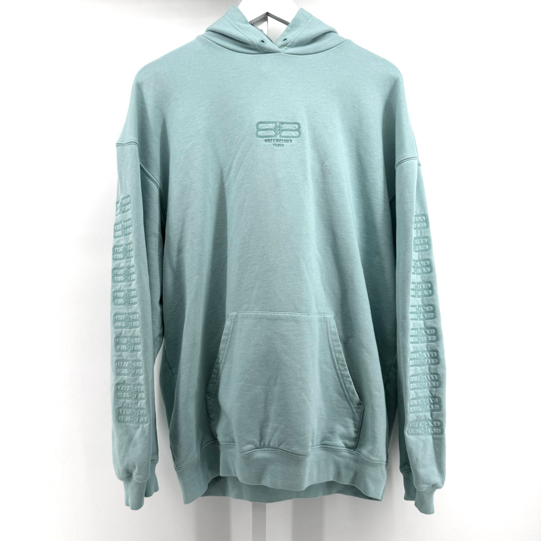 Balenciaga BB Sleeve Logo Hoodie