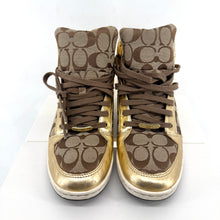 Coach Monogram Hi Top Sneaker