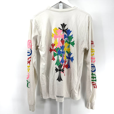 Chrome Hearts Multi Color Cross Longsleeve Tshirt