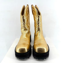 John Fluevog x Anna Sui Platform Cowboy Boots
