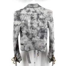 Balmain Biker Denim Jacket