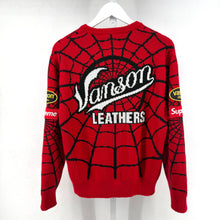 Supreme x Vanson Leathers Spider-Man Sweater