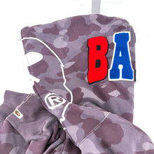 Bape Ape Face Camo Zip Up Hoodie