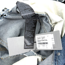 Balenciaga Mud Destroyed Denim Jeans