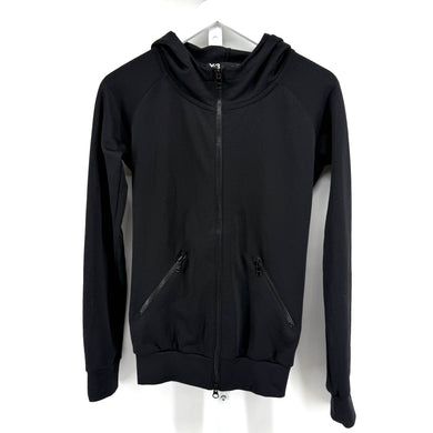 Y-3 Floral 3-Stripe Zip Hoodie