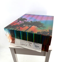 Gucci Monogram Flora Combat Boot