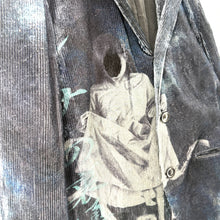 Yohji Yamamoto SS20 Printed Corduroy Blazer