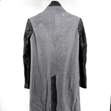 Helmut Lang Leather Trim Coat