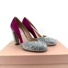 Miu Miu Glitter Pump Heel