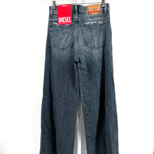 Diesel Mid Waist Wide Leg Jeans