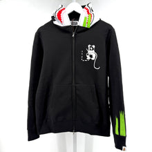 Bape Panda Shark Zip Up Hoodie
