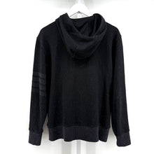 Thom Browne. Ribbed Zip Up Hoodie