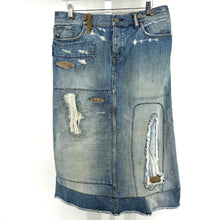 Ralph Lauren Rugby Denim Patch Skirt