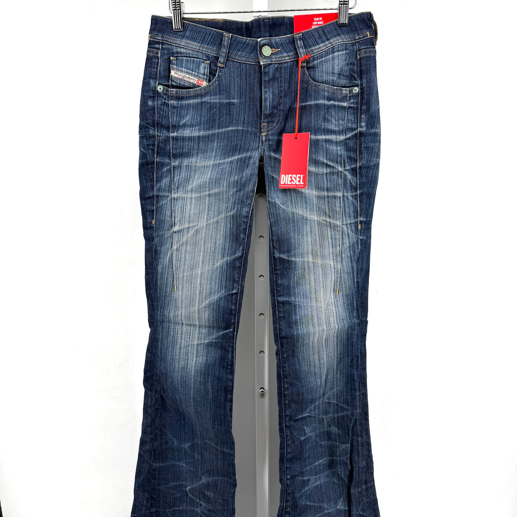 Diesel Low Waist Flared Jeans