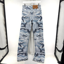 Vetements Blue Camo Denim